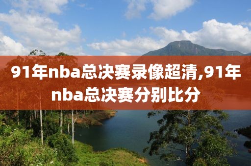 91年nba总决赛录像超清,91年nba总决赛分别比分