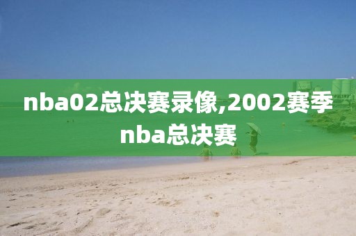 nba02总决赛录像,2002赛季nba总决赛