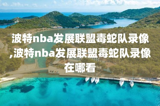 波特nba发展联盟毒蛇队录像,波特nba发展联盟毒蛇队录像在哪看